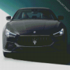 Black Maserati Car Diamond Paintings