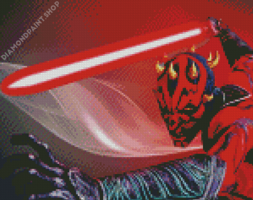 Darth Maul Diamond Paintings