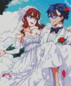 Cute Anime Wedding Diamond Paintings