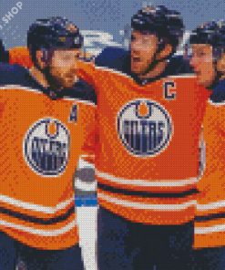 Oilers Players Diamond Paintings