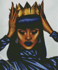 Black Queen Art Diamond Paintings