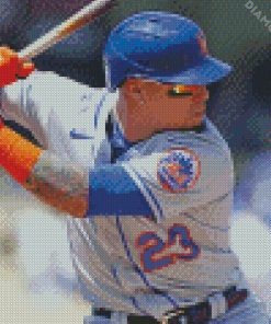 Javier Baez Player Diamond Paintings