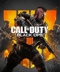 Black Ops Poster Diamond Paintings