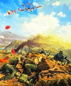 CDN Military War Diamond Paintings