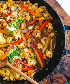 Cauliflowers Stir Fry Diamond Paintings