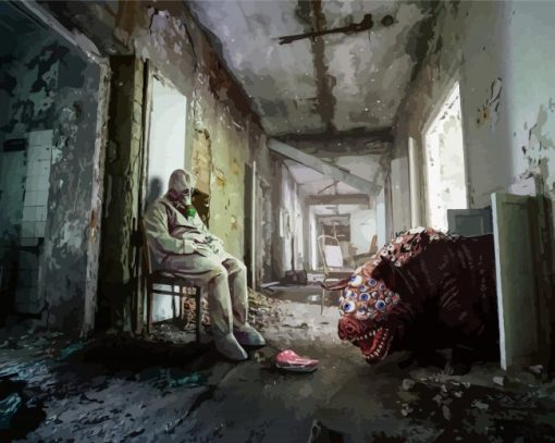 Chernobyl Illustration Diamond Paintings