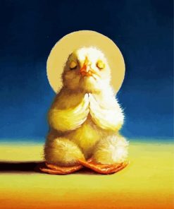 Chick Bird Yoga Diamond Paintings