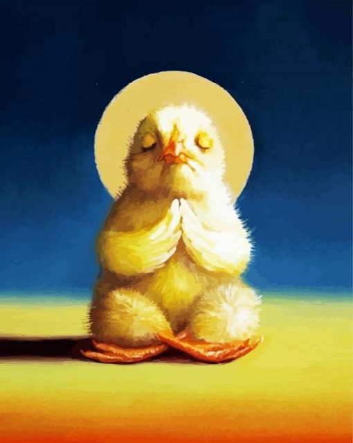 Chick Bird Yoga Diamond Paintings