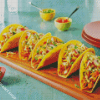 Chicken Tacos Diamond Paintings