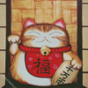 Chinese Lucky Cat Diamond Paintings