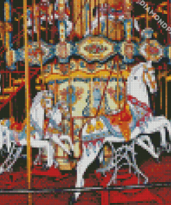 Circus Carousel Diamond Paintings