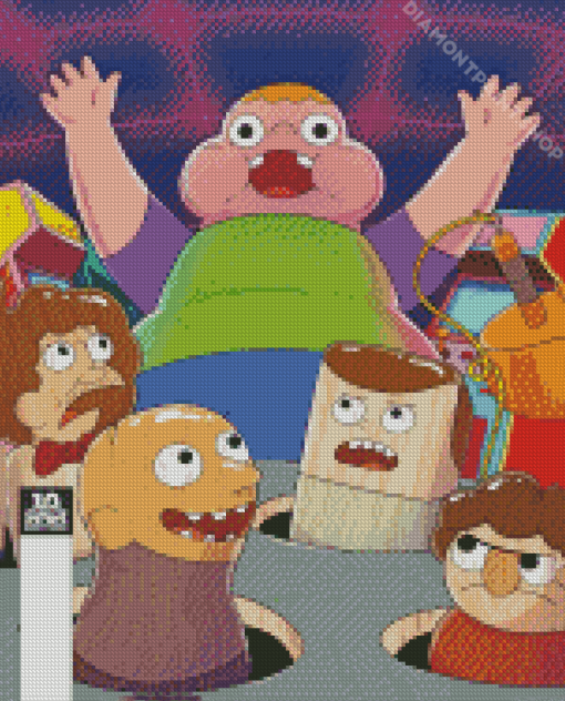 Clarence Characters Diamond Paintings