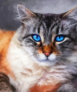 Cute Cat Pastel Diamond Paintings