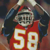 Derrick Thomas Player Diamond Paintings