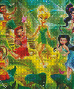 Disney Tinkerbell Fairies Diamond Paintings