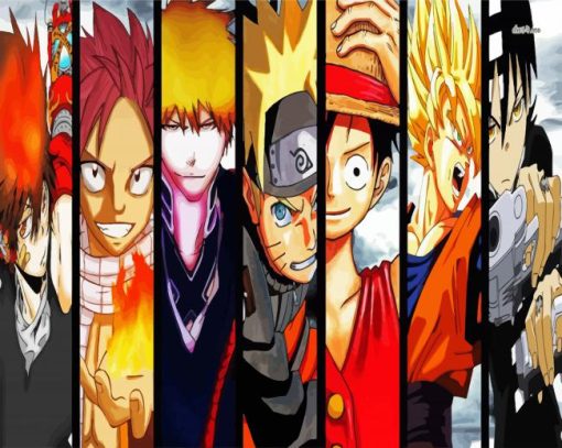 Naruto Manga Anime Diamond Paintings