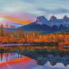 Landscape Reflection Diamond Paintings