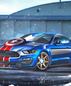 Ford Shelby Car Diamond Paintings