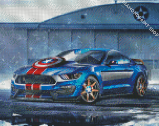 Ford Shelby Car Diamond Paintings