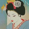 Japanese Woman Diamond Paintings