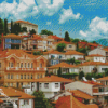 Ohrid Buildings Diamond Paintings