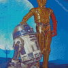 R2d2 And C3po Diamond Paintings