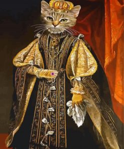 Royal Cat Diamond Paintings