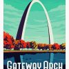 St Louis Missouri Poster Diamond Paintings