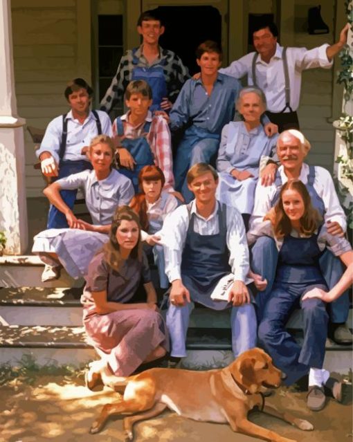 The Waltons Characters Diamond Paintings