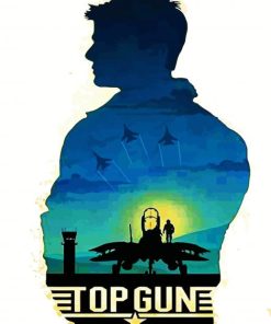 Top Gun Poster Diamond Paintings