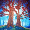 Twin Trees Diamond Paintings