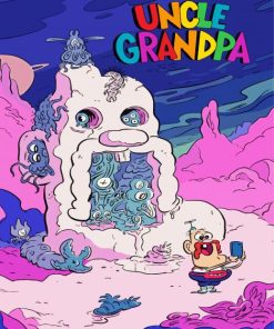 Uncle Grandpa Animation Diamond Paintings