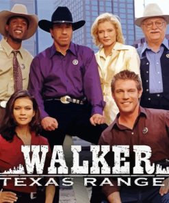 Walker Texas Ranger Poster Diamond Paintings