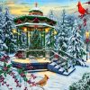 Christmas Gazebo Art Diamond Paintings