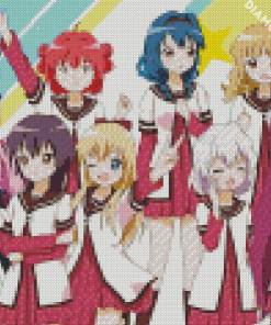 Yuru Yuri Anime Diamond Paintings