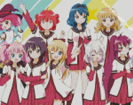 Yuru Yuri Anime Diamond Paintings