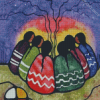 Native Women Art Diamond Paintings