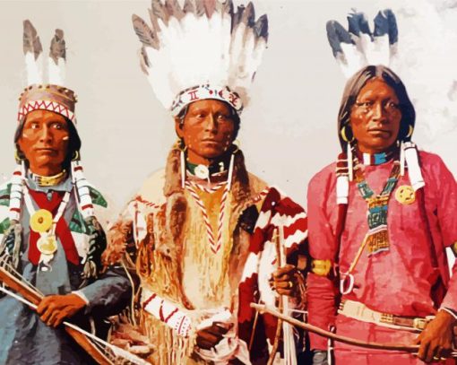 American Indians Diamond Paintings