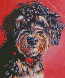 Bernedoodle Art Diamond Paintings