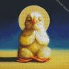 Chick Bird Yoga Diamond Paintings