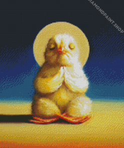 Chick Bird Yoga Diamond Paintings