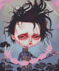 Cute Edward Scissorhands Diamond Paintings