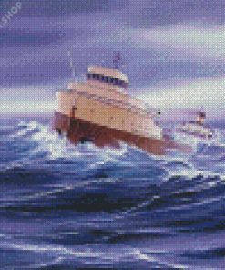 Edmund Fitzgerald Ship Diamond Paintings