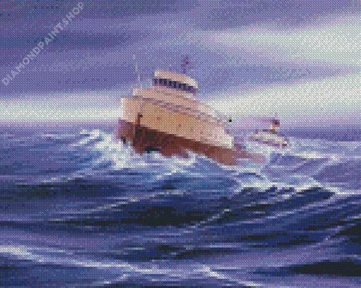 Edmund Fitzgerald Ship Diamond Paintings