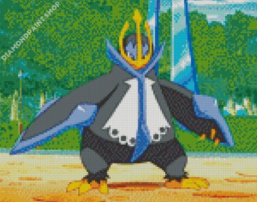 Pokemon Empoleon Character Diamond Paintings