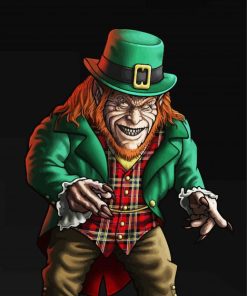 Evil Leprechaun Diamond Paintings