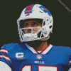 Josh Allen Player Diamond Paintings