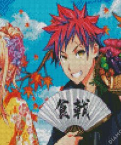 Food Wars Characters Diamond Paintings