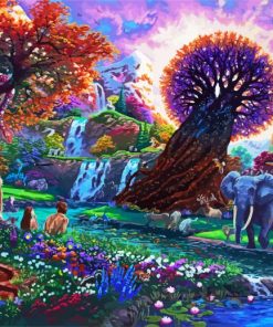 Garden Of Eden Diamond Paintings