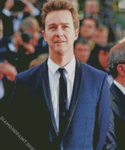 Classy Edward Norton Diamond Paintings